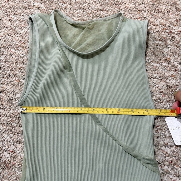 NWT Free People Green Sleeveless Dress - Picture 4 of 6